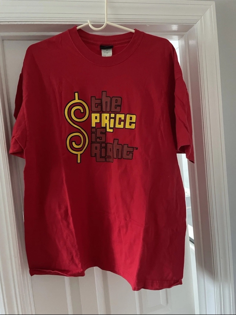 Hanes Red "The Price Is Right" Graphic Tee